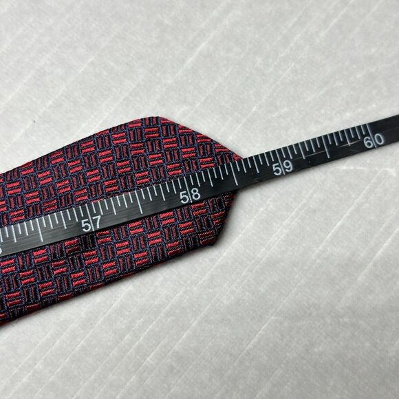 Brooks Brothers Makers Silk Traditional Wide Men's Neck Tie W:3.75" By L:58.75" - Picture 7 of 7
